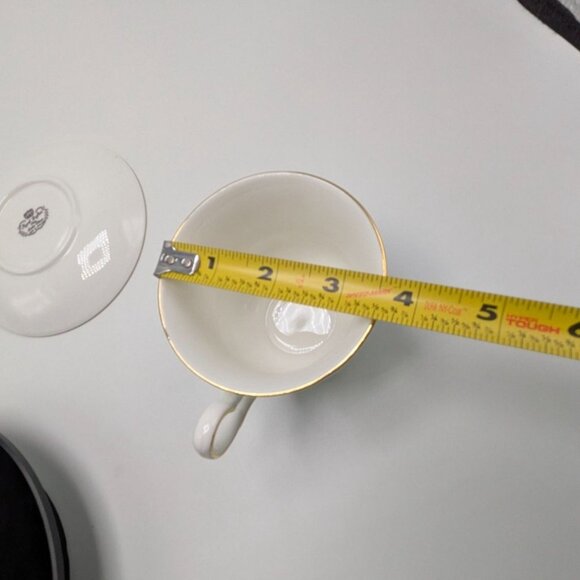 Royal Grafton AB Jones English Bone China Floral Teacup & Saucer - Picture 6 of 17